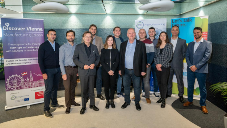 © David Bohmann Start-ups bei Discover Vienna-Manufacturing Edition von EIT Manufacturing